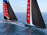 36th Americas Cup 2021 - AC75 boats, Emirates Team NZ & Luna Rossa