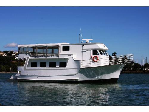 Charter Boat / Yacht - Kiwa II, Z Pier, Westhaven Drive, Westhaven. Auckland NZ (Auckland & Hauraki Gulf)
