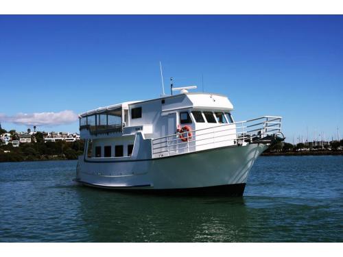 Charter Boat / Yacht - Kiwa II, Z Pier, Westhaven Drive, Westhaven. Auckland NZ (Auckland & Hauraki Gulf)