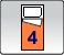 Cabin 7: 4 single berth 