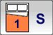 Cabin 3:  1 double berth, shared with crew